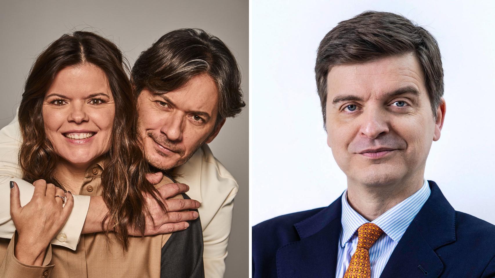 Alberto y Laura Caballero y Marc Giró.