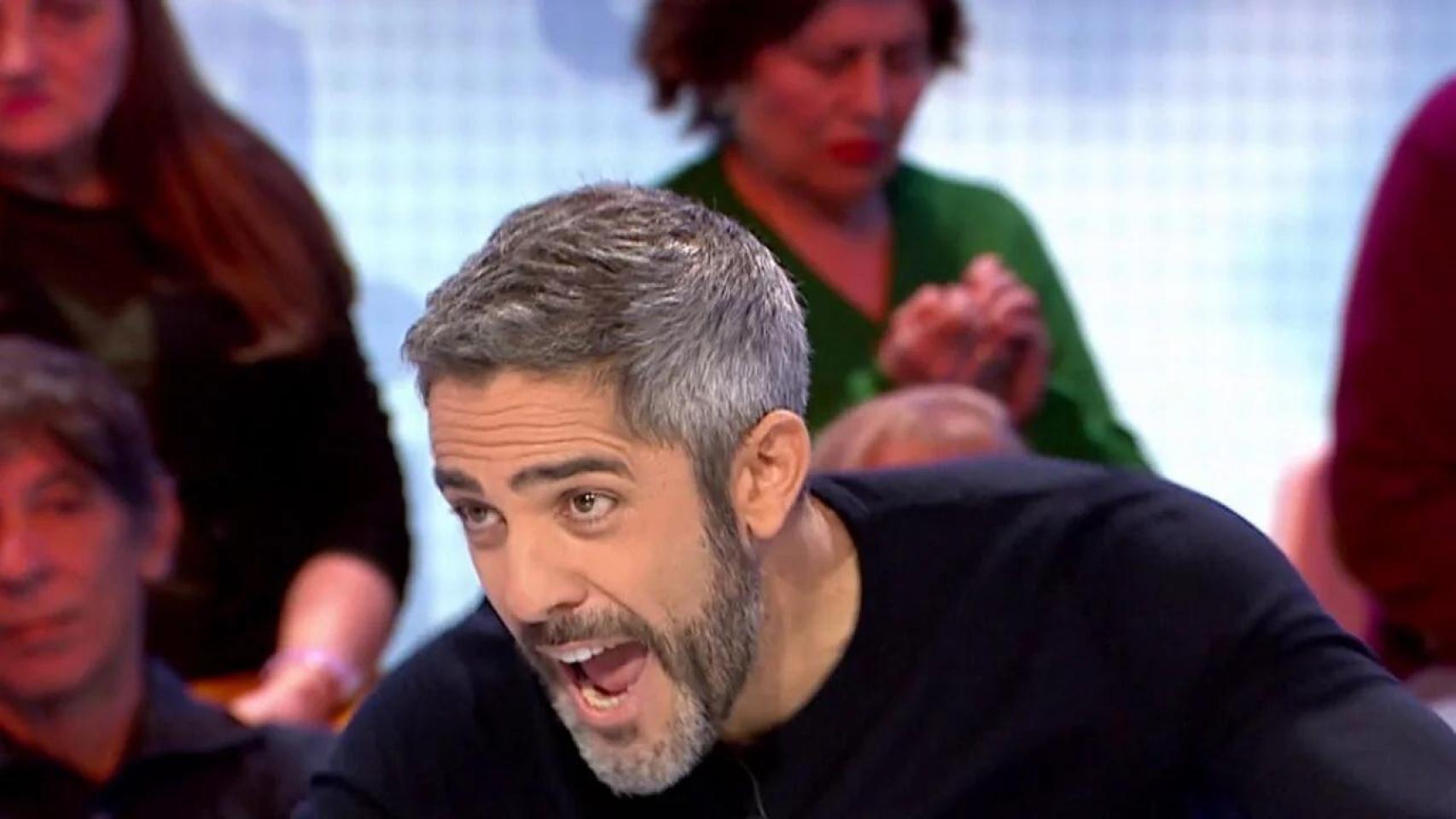 Roberto Leal en el momento de dar el bote de 'Pasapalabra'.