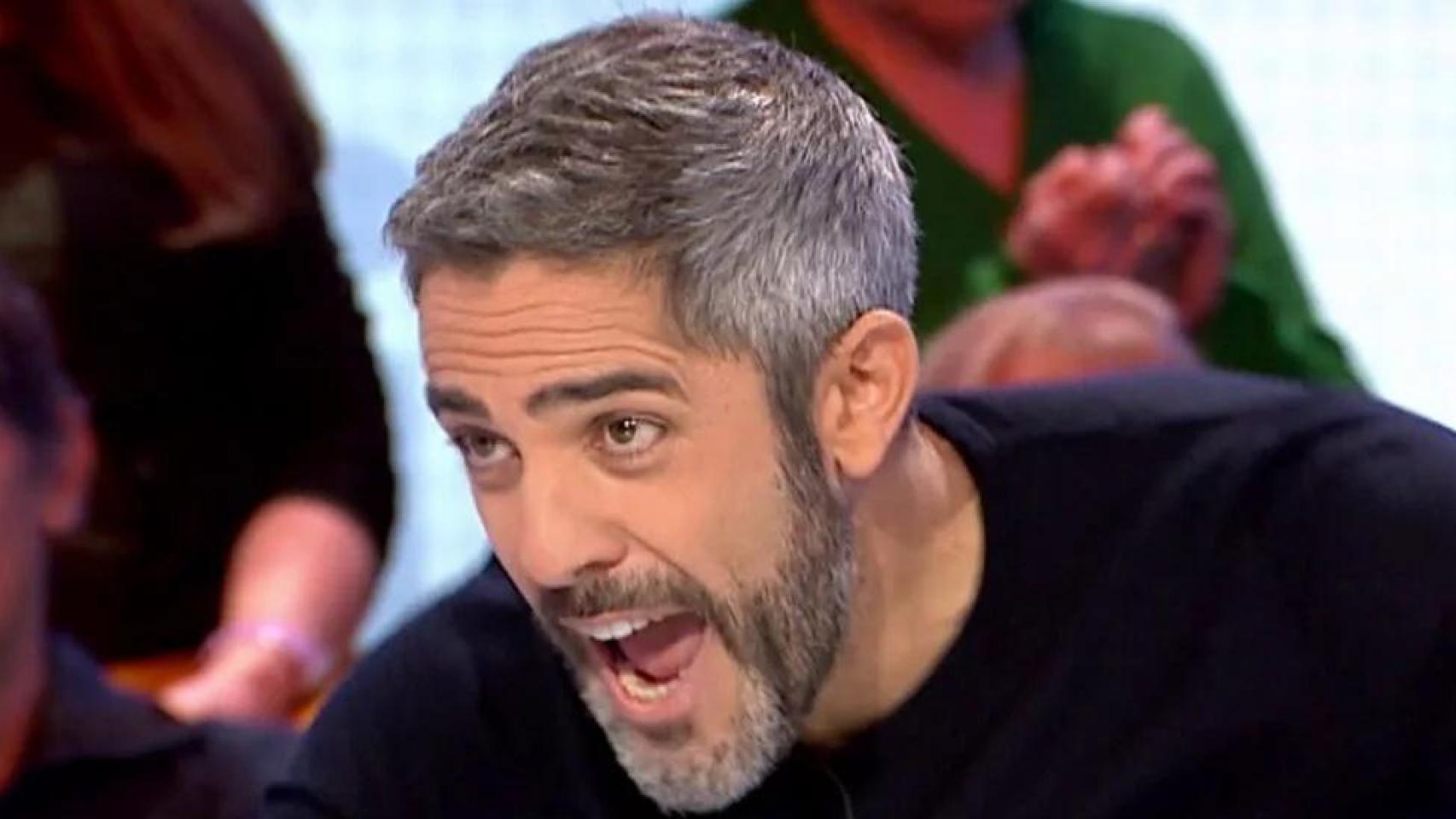 Roberto Leal en el momento de dar el bote de 'Pasapalabra'.