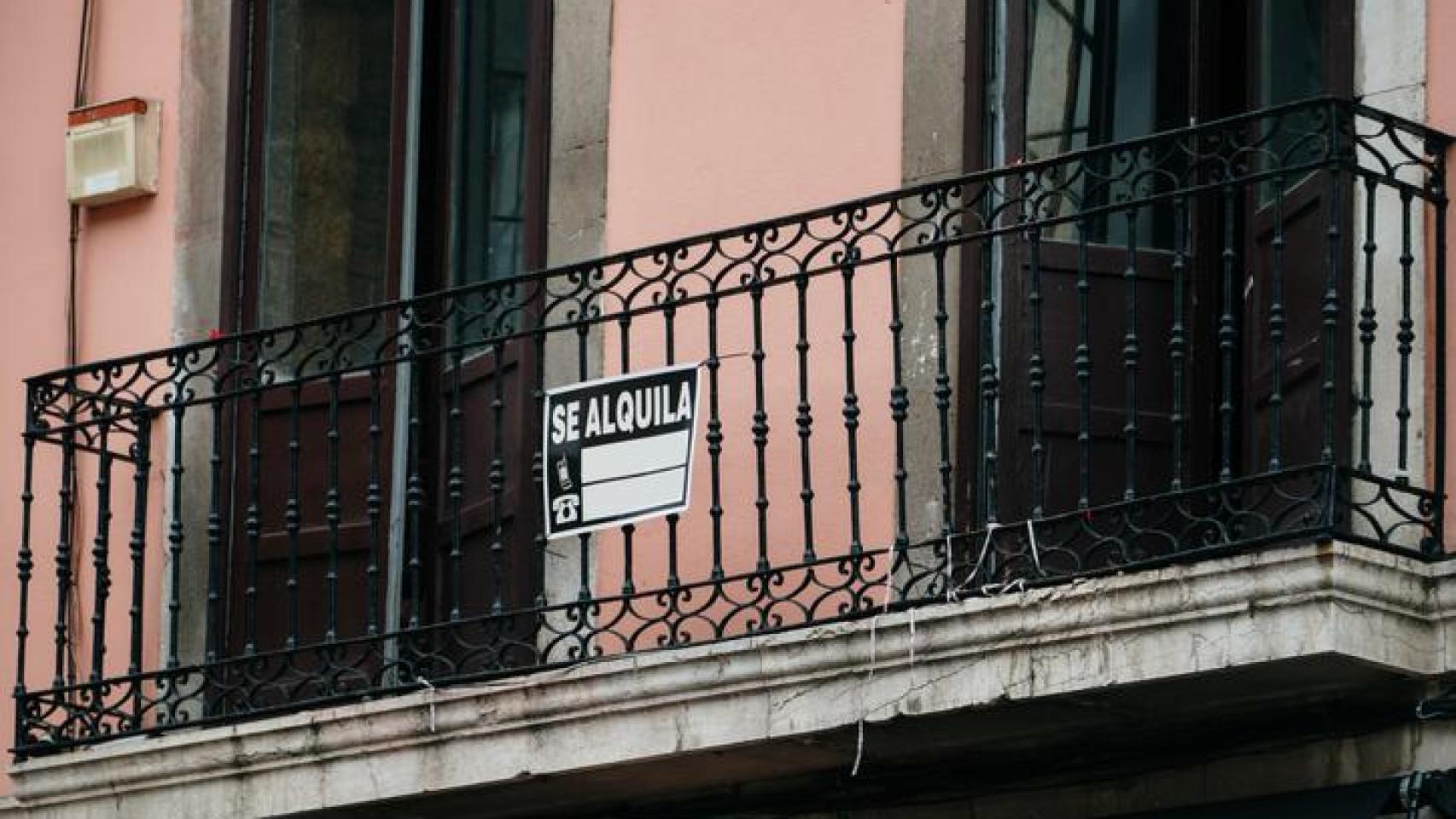 Vivienda en alquiler.