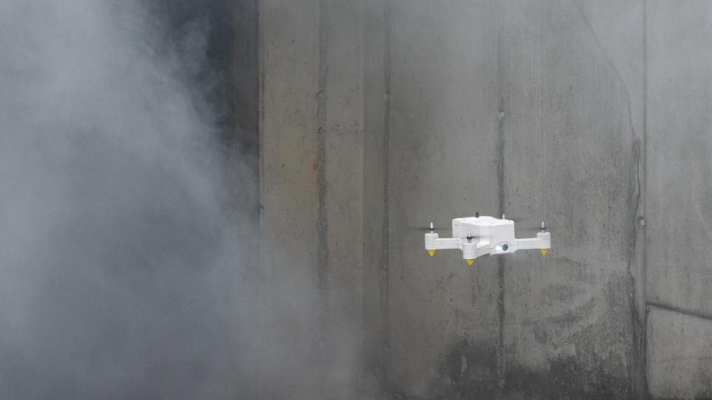 El FireDrone es capaz de 'ver' a través del humo.