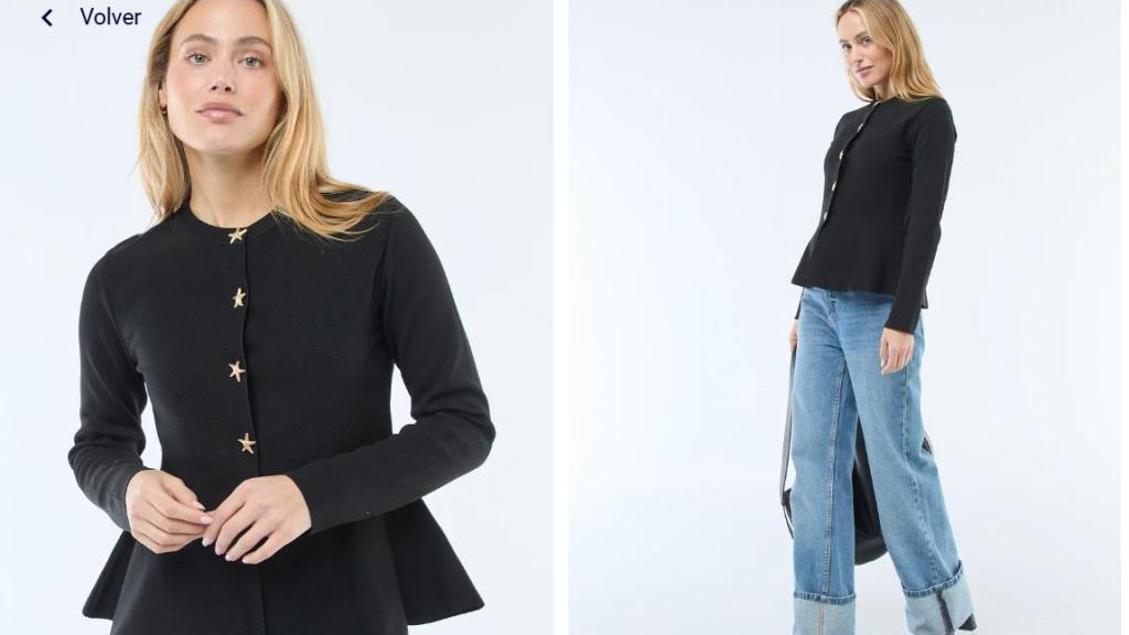 Cárdigan cn botones. Referencia : FUY74