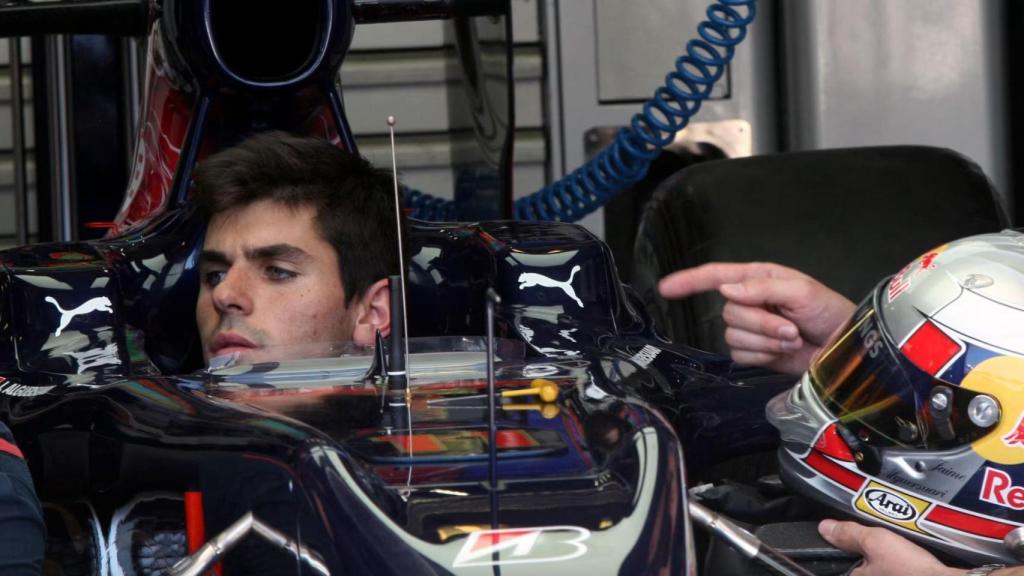 Jaime Alguersuari, durante su paso por Toro Rosso