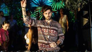 Jaime Alguersuari, en su trabajo como DJ