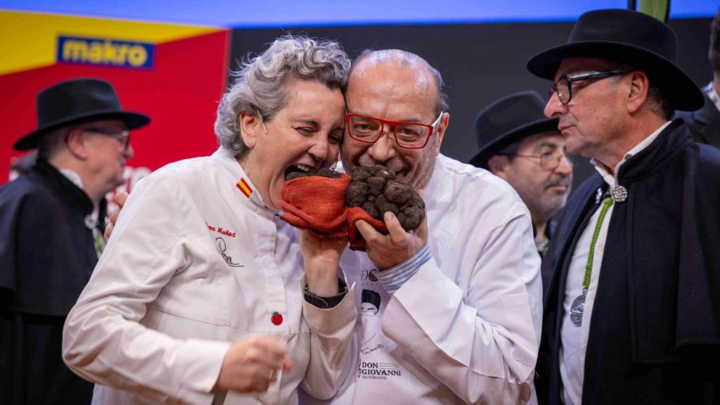 Subasta de la trufa negra de Teruel.