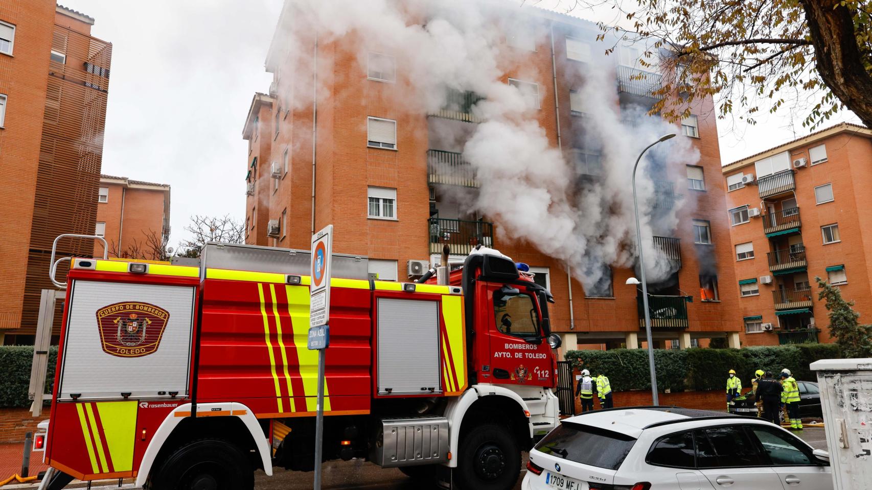 Uno de los incendios más graves del año pasado se registró en una vivienda de un bloque de pisos del barrio de Buenavista el 2 de diciembre.
