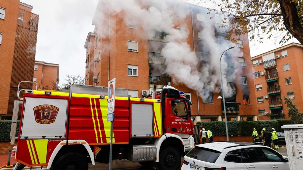 Uno de los incendios más graves del año pasado se registró en una vivienda de un bloque de pisos del barrio de Buenavista el 2 de diciembre.