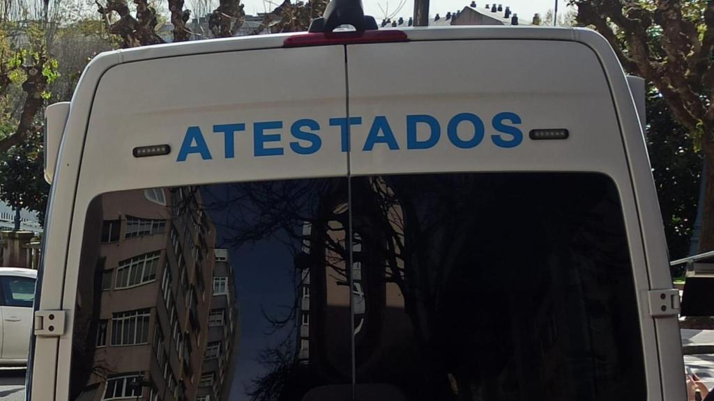 Imagen de un vehículo de atestados.