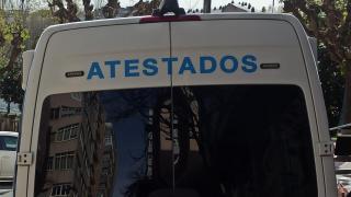 Imagen de un vehículo de atestados.