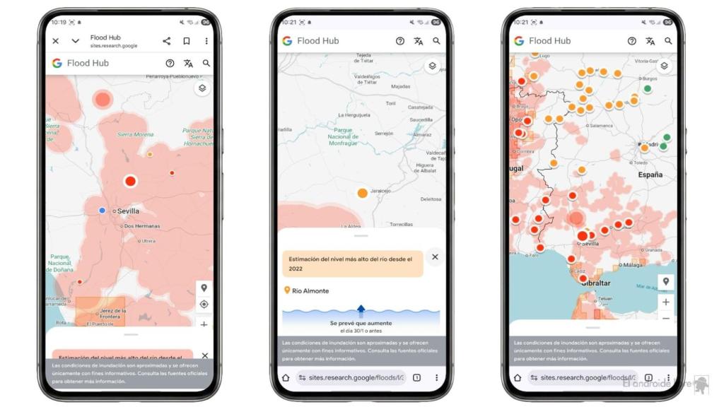 Avisos de inundaciones