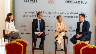 Patricia Puerta, Head of Generali GG&C Iberia & Latam; Juanma Marqués, Commercial Director Iberia de Descartas  y José Alberto Granda, Risk Manager de RIU Hotles