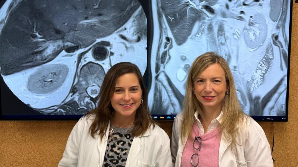 Las doctoras premiadas Celia Vieiras y Sandra Baleato