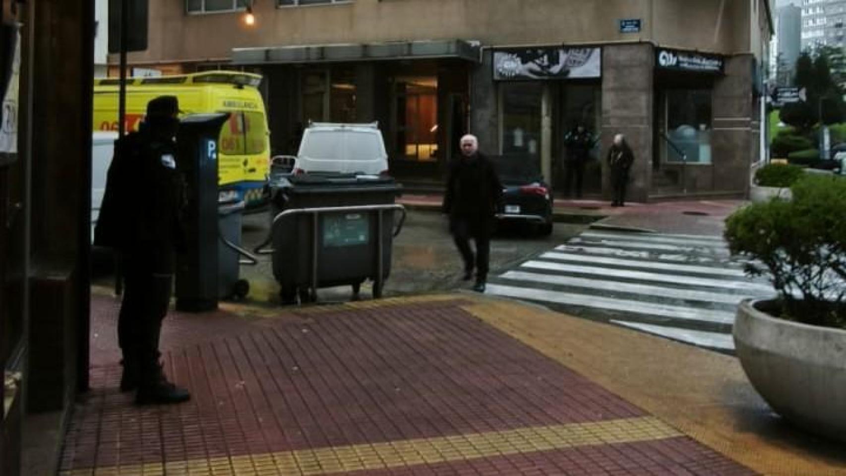 Imagen de los trabajos de los servicios de emergencia.