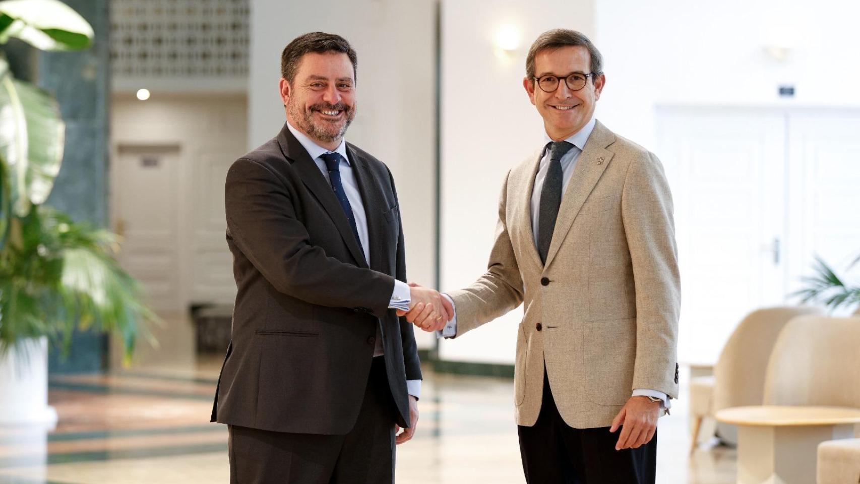 Ezequiel Navarro y Jorge Paradela.