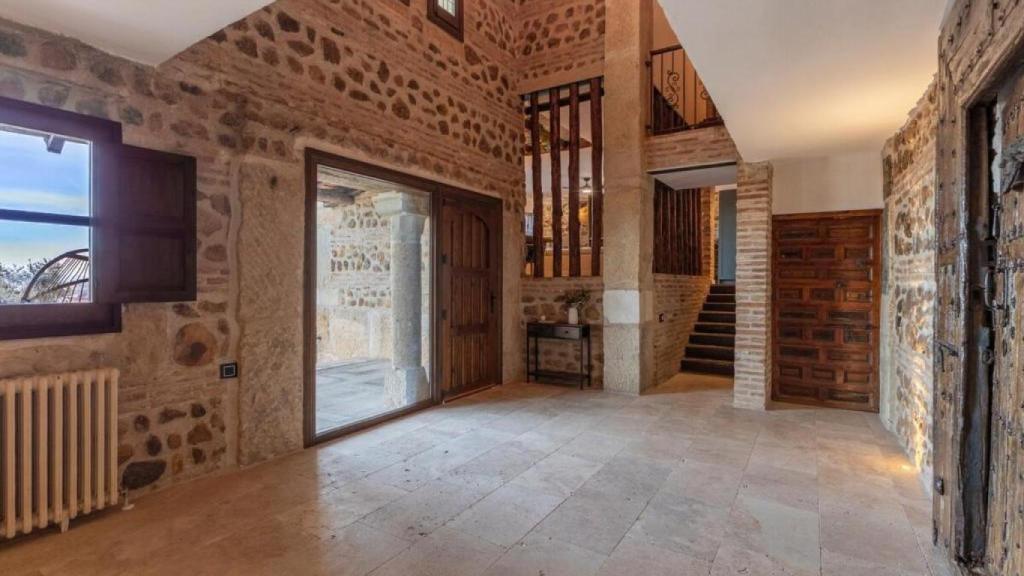 Uno de los recibidores de la casa.