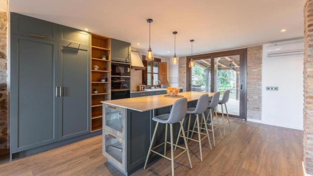 Cocina de la mansión.