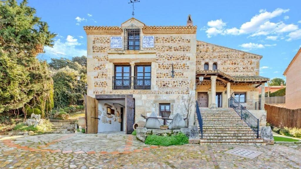 Exterior de la casa.