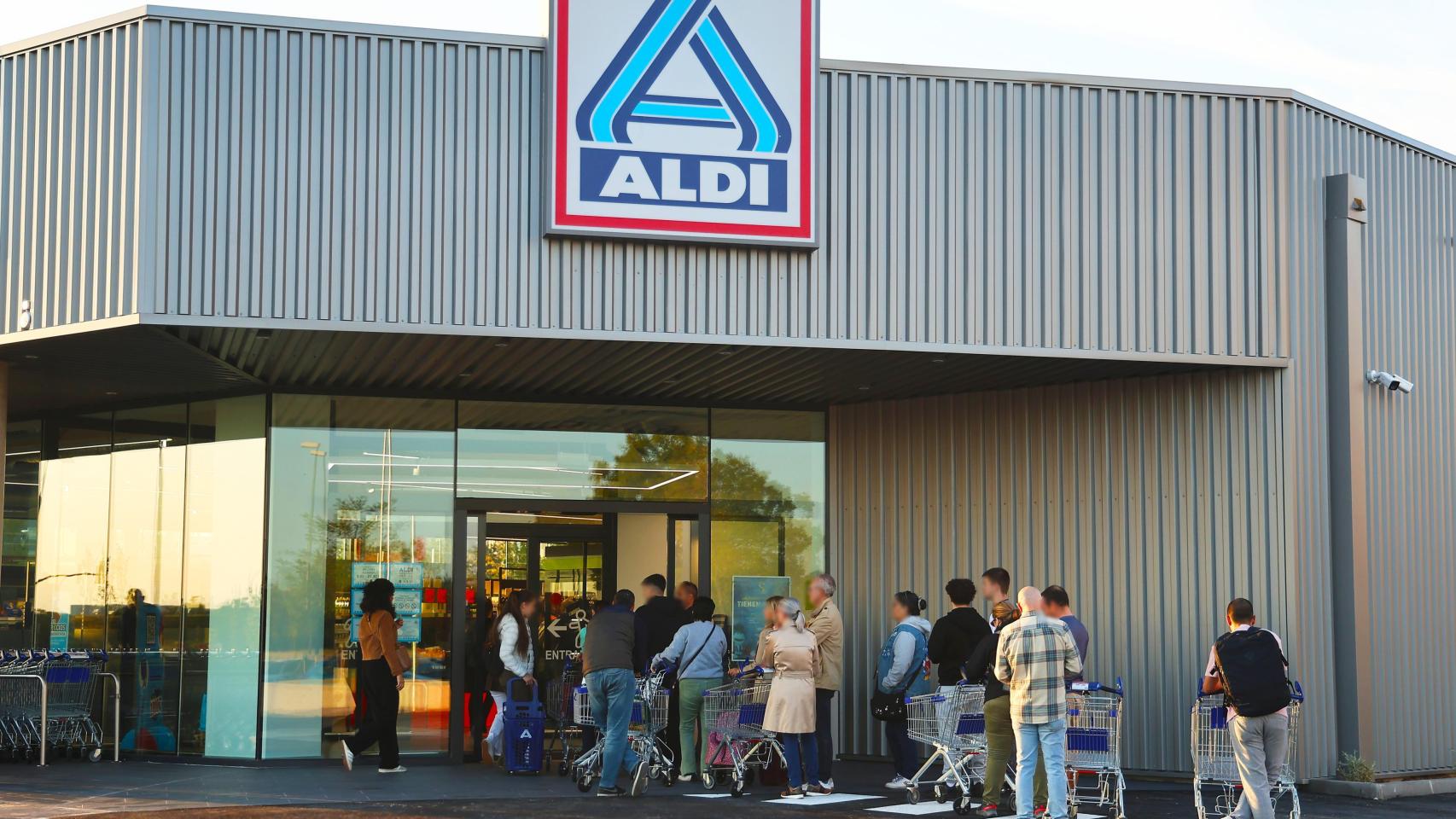 Aldi en Zaragoza.