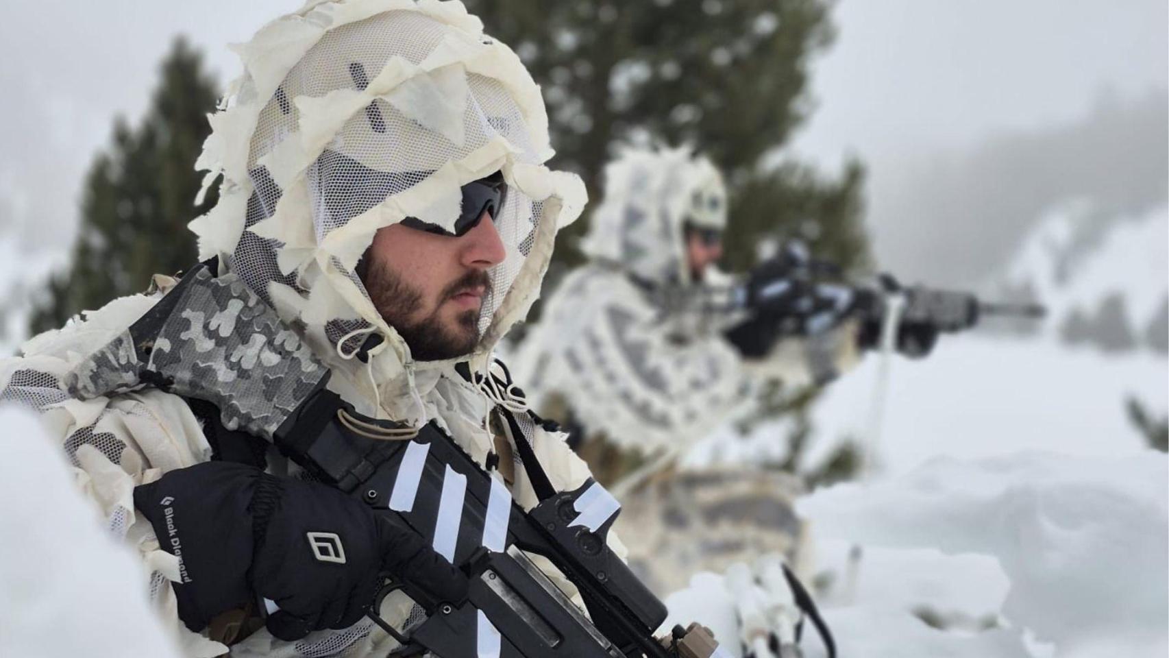 Militares del Regimiento de Infantería de Cazadores de Montaña (RICZM) “América” nº 66.