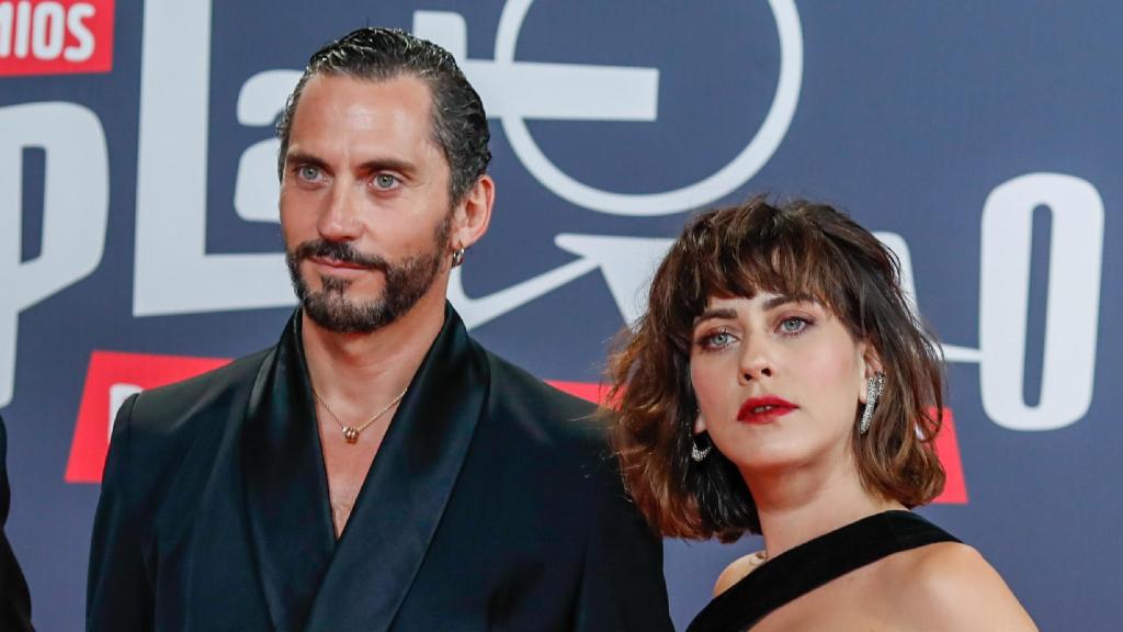 Paco y María León en los Premios Platino.