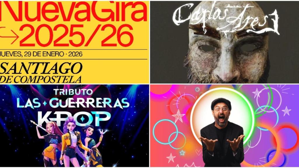 La M.O.D.A, Carlos Ares y más: Planes que puedes hacer este fin de semana en Santiago de Compostela