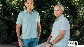 Fundadores de Samaipata: José del Barrio y Eduardo Díez-Hochleitner.