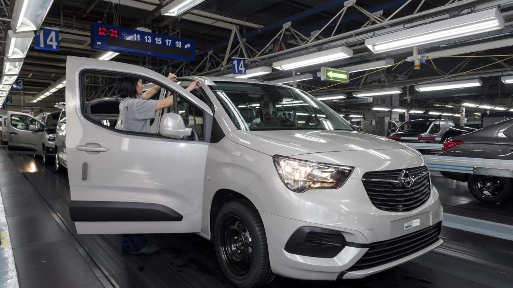Producción del Opel Combo en la planta de Stellantis Vigo
