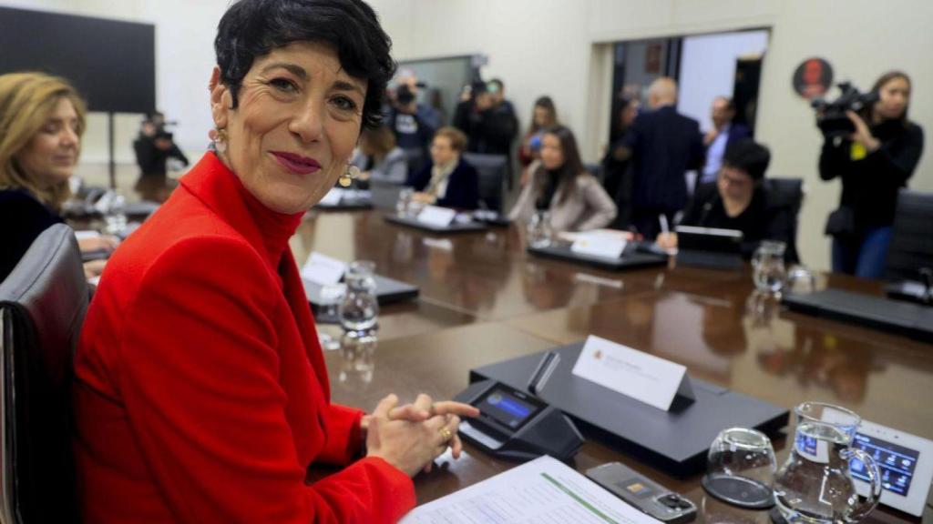 La ministra de Inclusión, Seguridad Social y Migraciones, Elma Saiz.