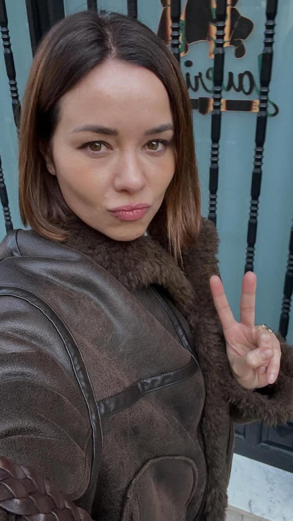 Dafne Fernández, en una imagen de sus redes sociales.