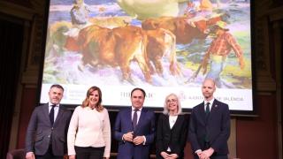 Pérez Llorca y Catalá tras la firma del acuerdo este miércoles en Madrid. EE