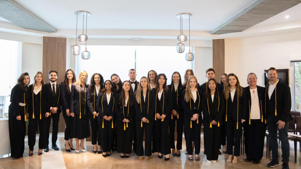 Los alumnos de Les Roches Marbella que han entrado en esta prestigiosa fraternidad internacional.
