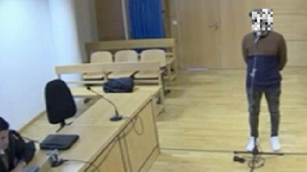 Roberto Antonio C. Q., durante el juicio.