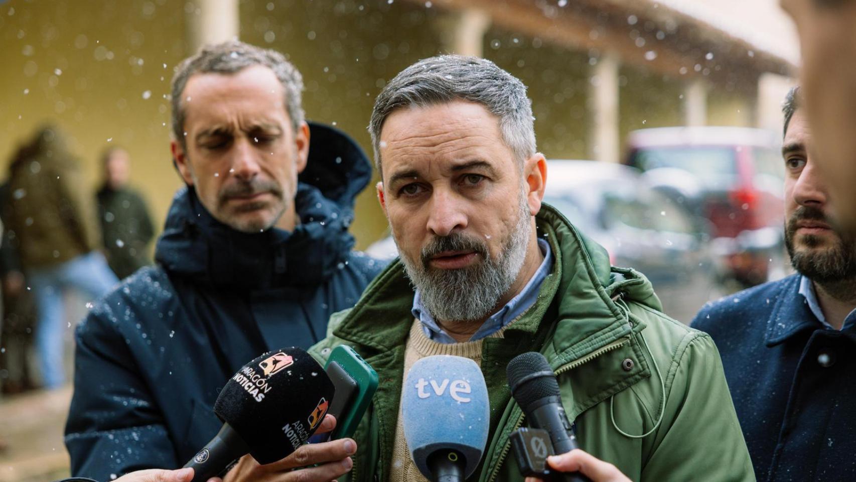 Abascal este miércoles en Villarluengo (Teruel).