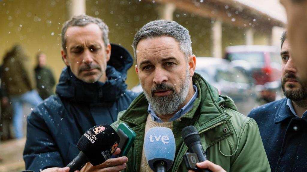 Abascal este miércoles en Villarluengo (Teruel).