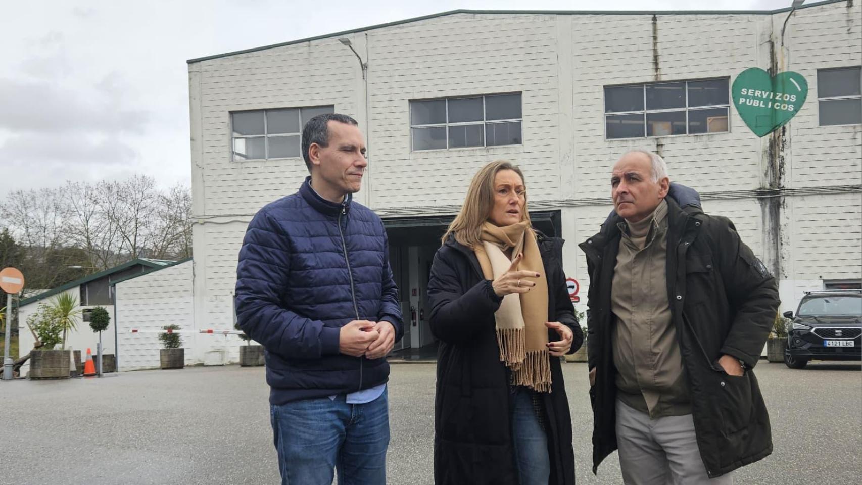 La presidenta del PP de Vigo, Luisa Sánchez