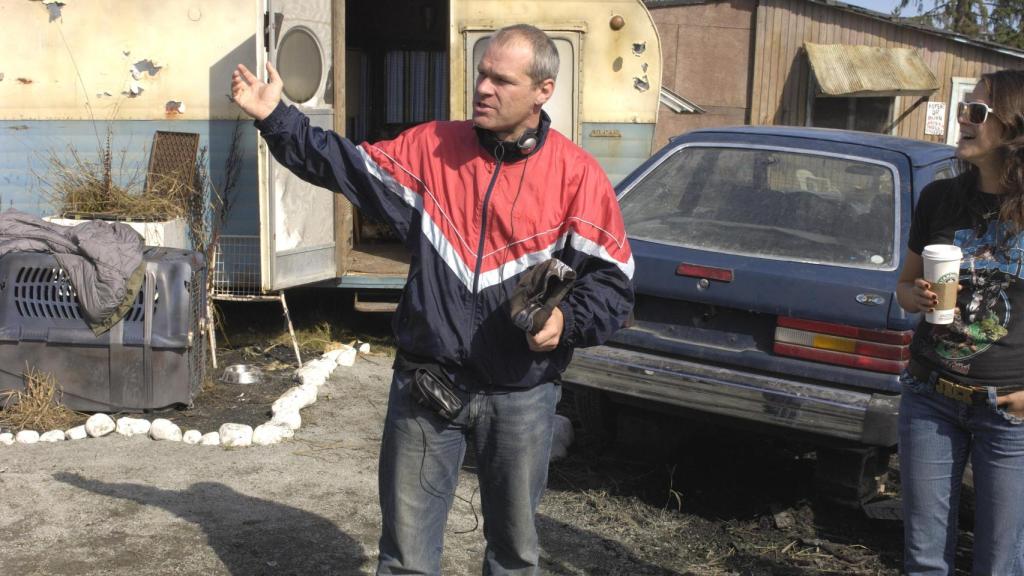 El director alemán Uwe Boll, durante un rodaje
