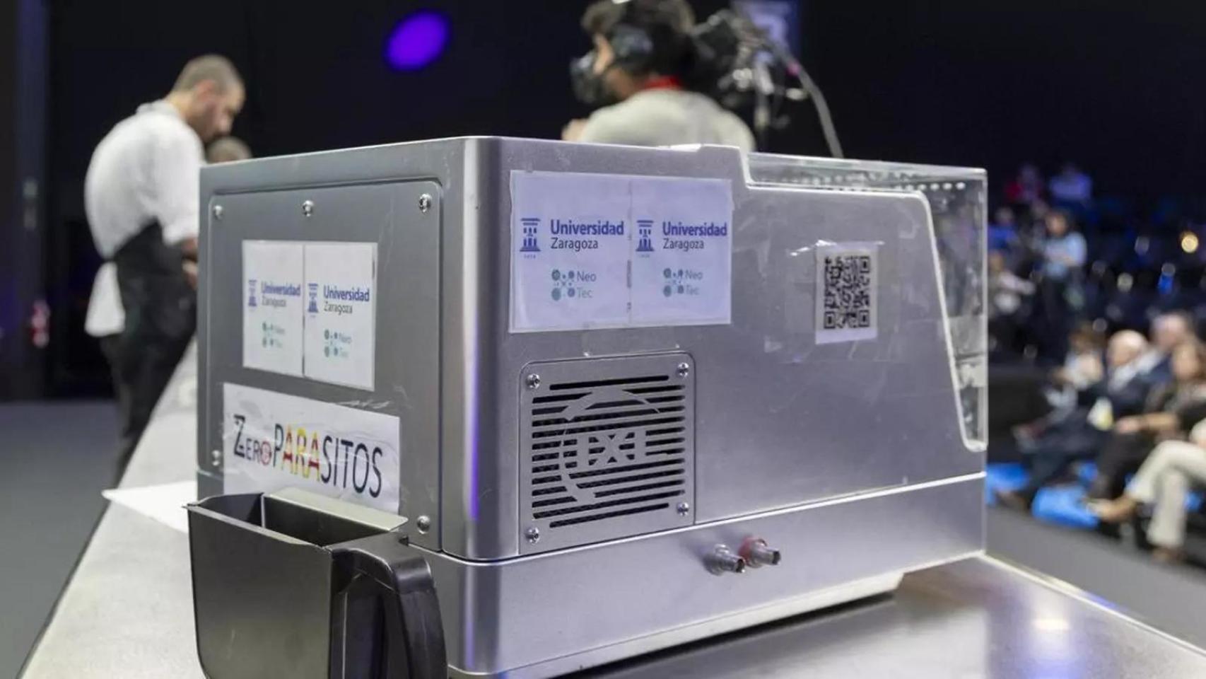 La máquina presentada en Madrid Fusión.