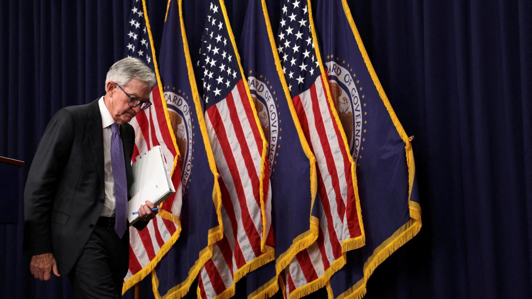 El presidente de la Fed, Jerome Powell.