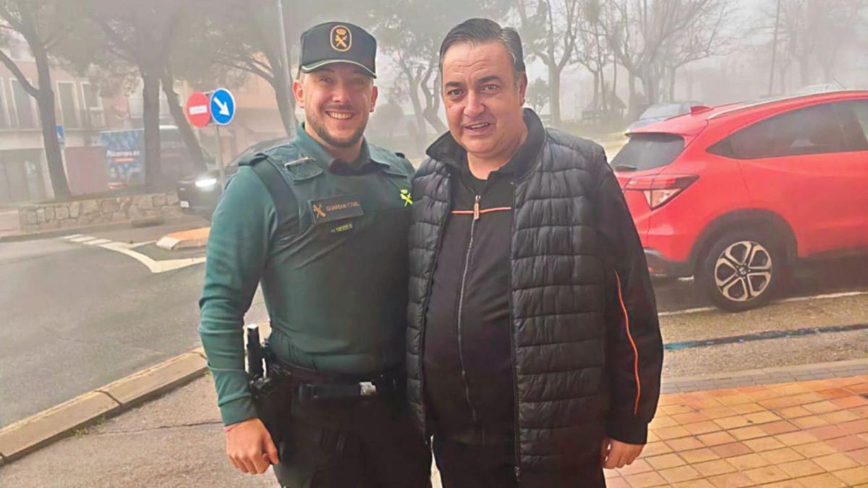 Pedro Valle le salvó la vida a Paco en Manzanares el Real.