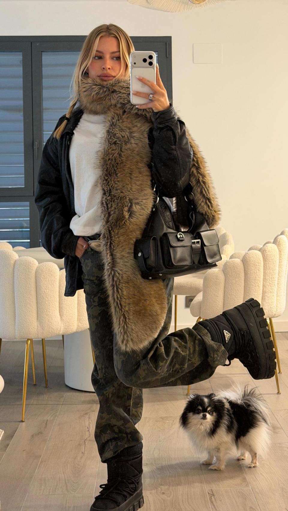 Jessica Goicoechea, en una imagen de sus redes sociales.