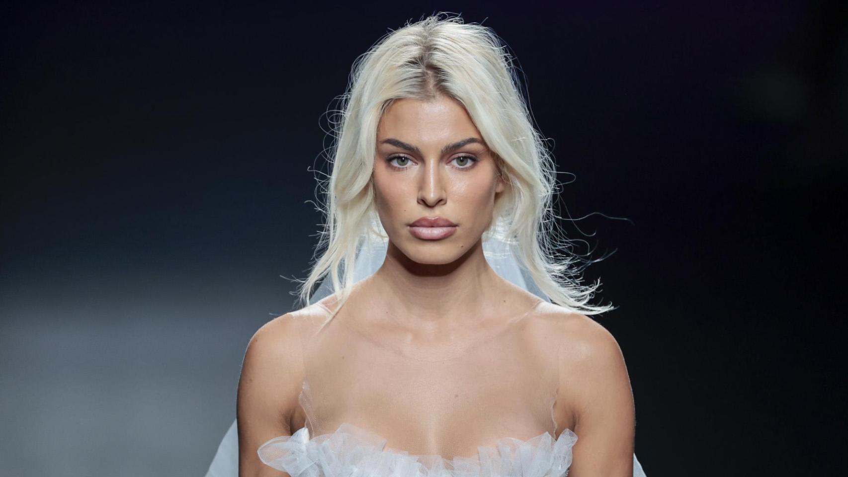 Jessica Goicoechea, en la Fashion Week de Madrid en 2024.