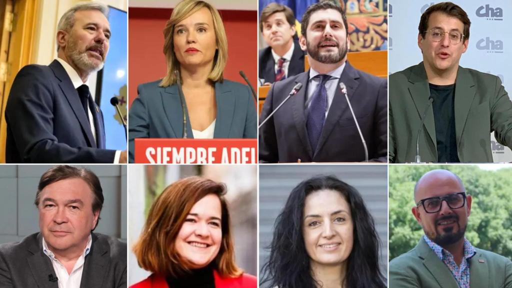 Los ocho candidatos debatirán este jueves en RTVE y el próximo lunes, en Aragón TV.