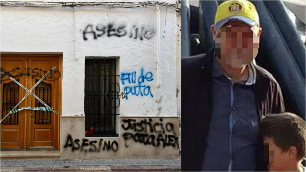 Juan Francisco, empleado en una biblioteca municipal, junto a su casa de Sueca donde mató supuestamente a Álex.