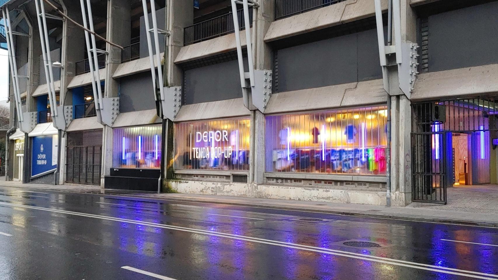 Abre una DéporTienda pop-up en Riazor