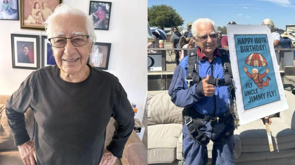 Jimmy Hernández, el jubilado de 100 años.