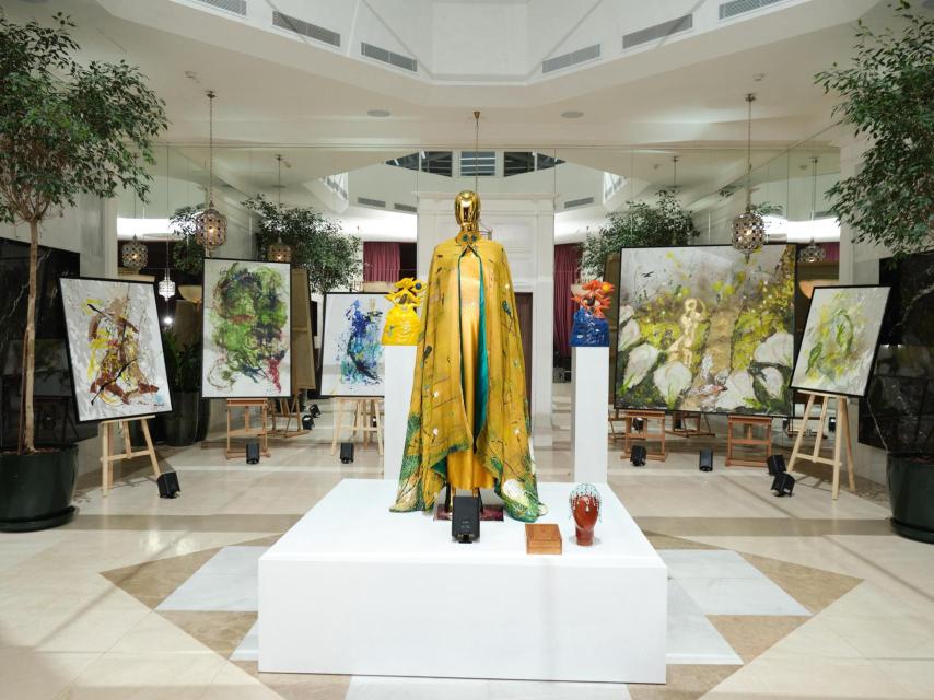 Parte de la muestra.