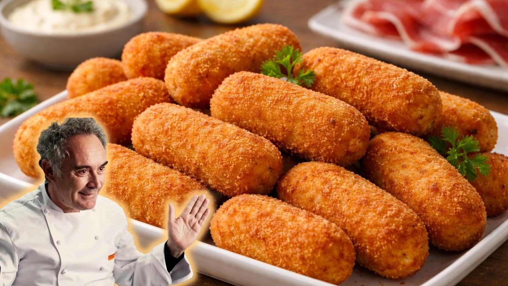 Ferran Adrià, chef, en un montaje de El Español