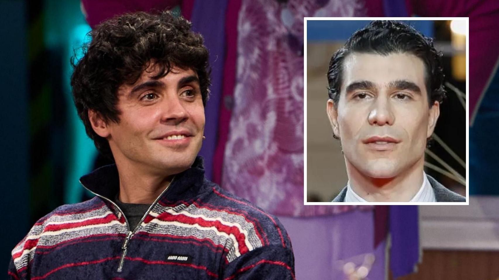 Javier Ambrossi y Javier Calvo en un montaje de BLUPER.