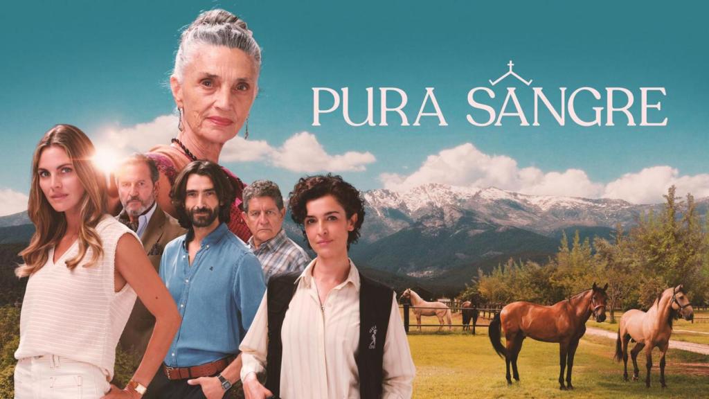 Cartel oficial de 'Pura sangre'.