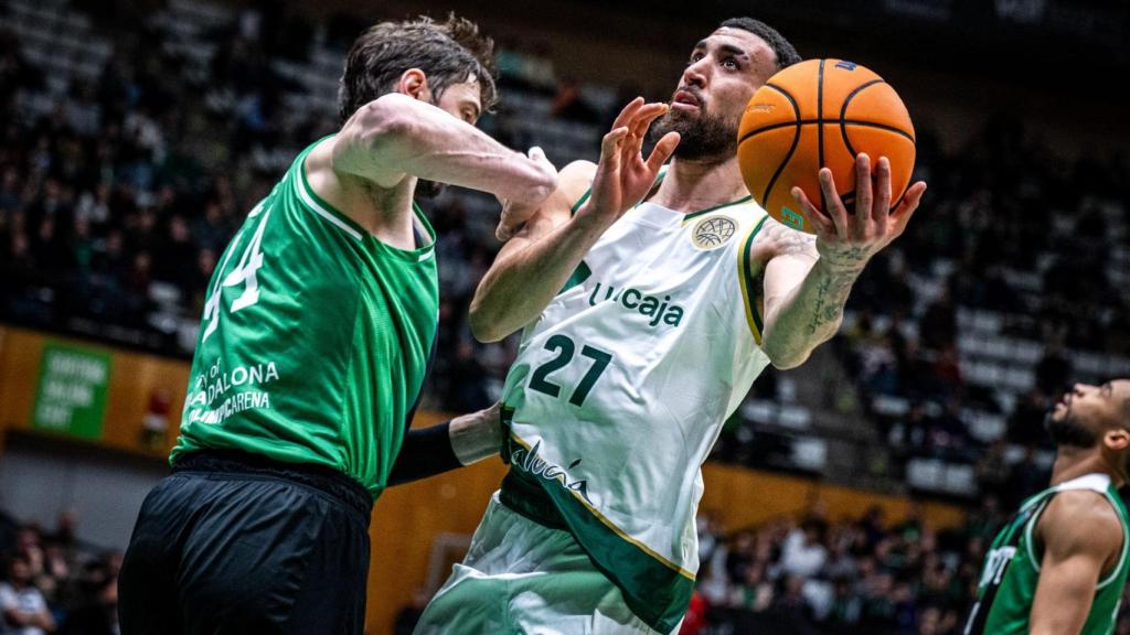 Chris Duarte durante el Joventut vs. Unicaja de la BCL.